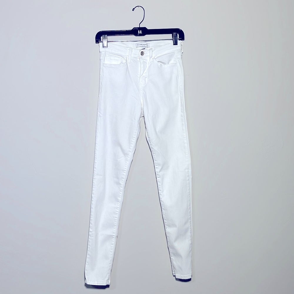 Flying Monkey high waisted white jeans size 26